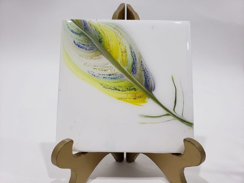 Feather Coasters (Color options available) - Image 2